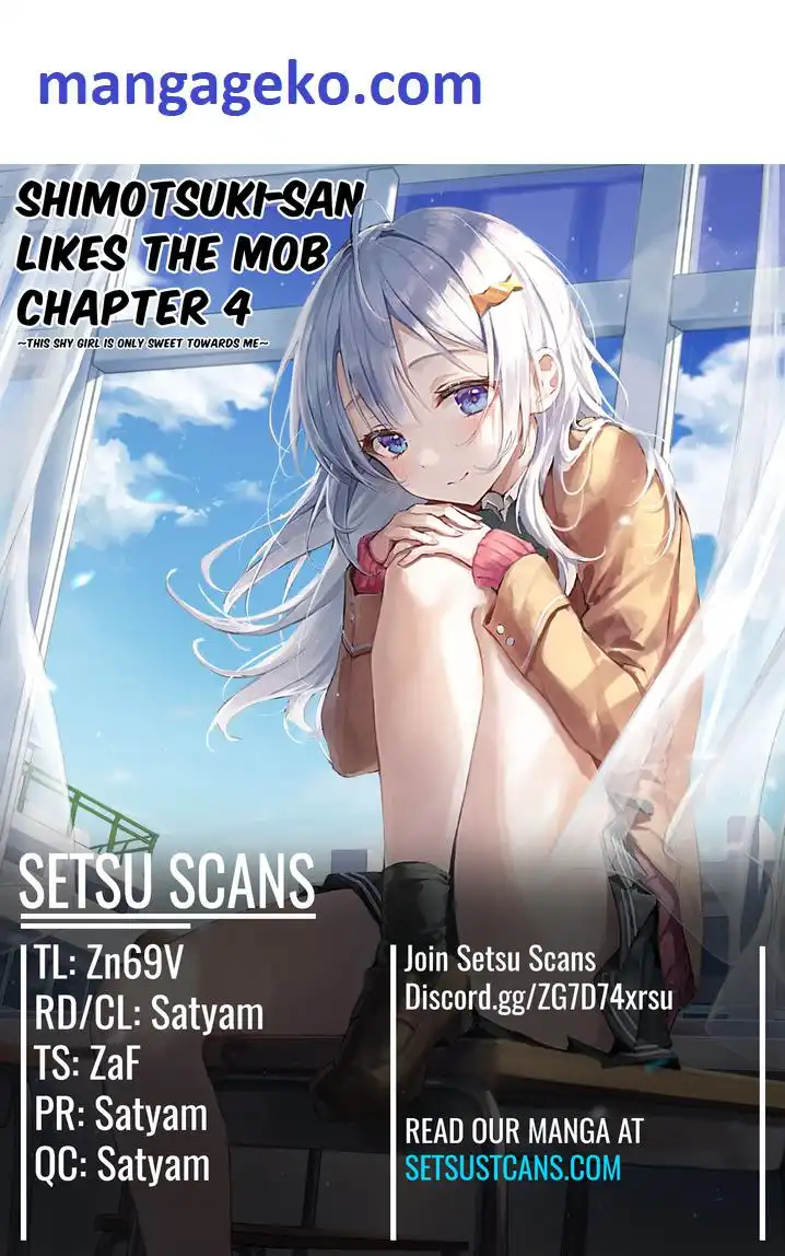 Shimotsuki-san Likes the Mob ~This Shy Girl is Only Sweet Towards Me~ Chapter 4 1